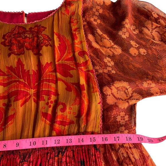 SOFT SURROUNDINGS Floral Boho Long Midi Dress XL - Picture 6 of 15